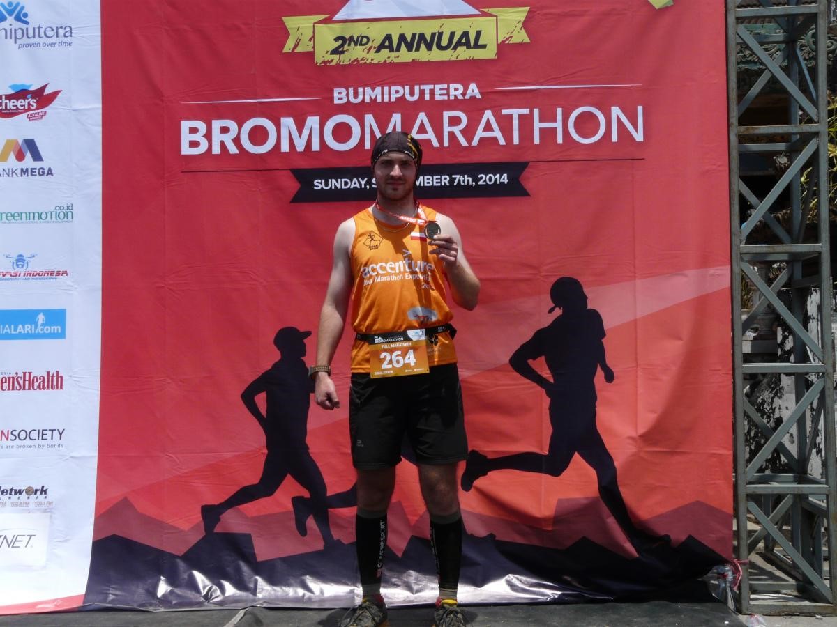 Aplikant adwokacki w Bromo Marathon